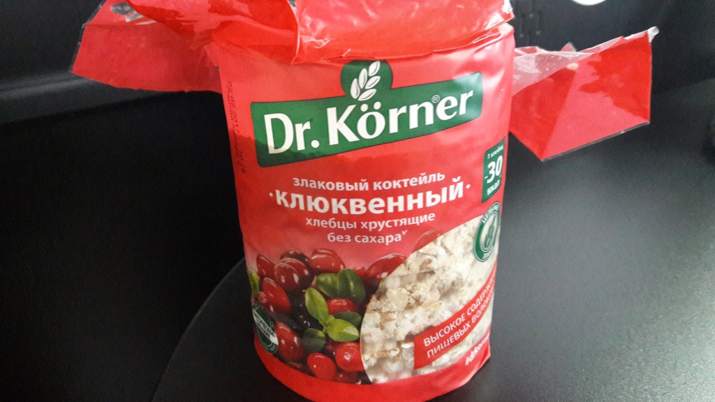 Хлебцы "Dr. Korner" - Хлебцы "Dr. Korner"