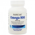 Отзыв о Madre Labs Omega 800: Madre Labs, Omega 800, 1000 мг, 30 мягких желатиновых капсул