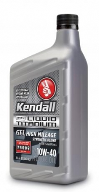 Kendall GT-1 Full Synthetic Motor Oil with Liquid Titanium