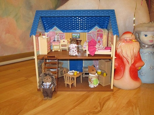 Флоковые игрушки Village Story - Дом