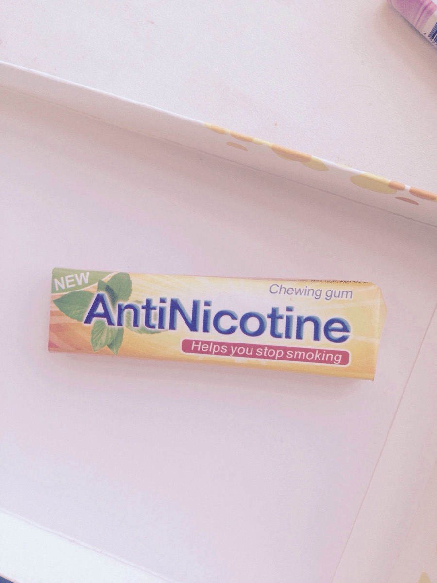 Жевательная резинка Antinicotine - Моя спасительница
