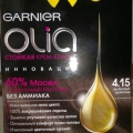 Отзыв о Краска для волос OLIA Garnier: Хорошая краска Olia от Garnier!