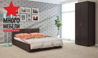 Кровать серии "Оптима" Много Мебели