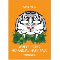 Niveola White Tiger 3D Animal Mask Pack