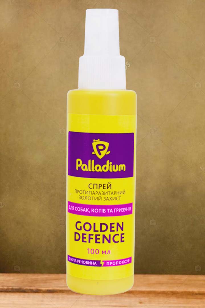 Противопаразитарный спрей Palladium Golden Defence отзывы