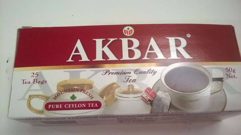 Чай Акбар красно белый - популярный