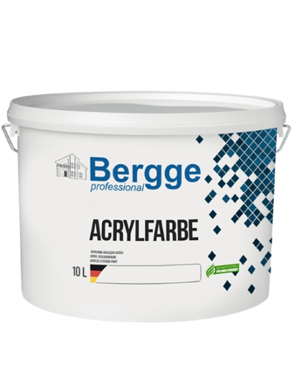 Акриловая фасадная краска BERGGE ACRYL FARBE