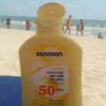 Отзыв о Солнцезащитное молочко Sanosan SPF50: Солнцезащитное молочко Sanosan SPF50. Мой отзыв.