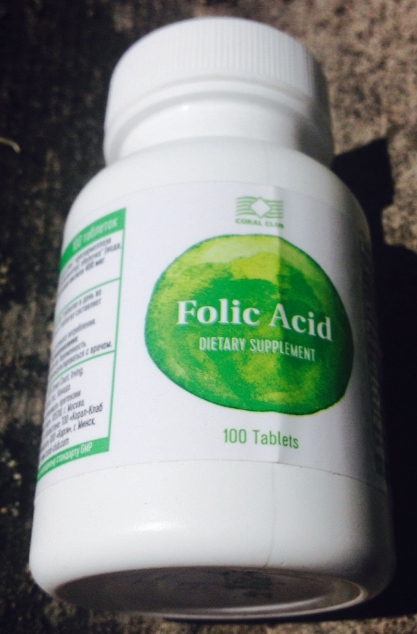 Folic Acid от Кораллового клуба