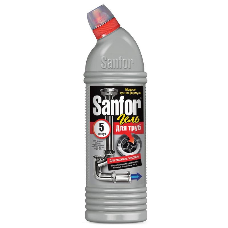 Sanfor гель для устранения засора в трубах