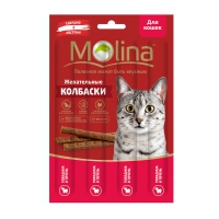 Молина (Molina) жевательные колбаски для кошек отзывы