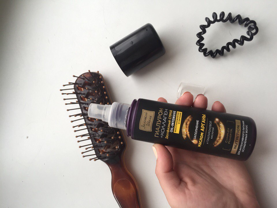 Двухфазный спрей Oil-Intensive Nutrition восстановление и питание - Термозащита и блеск волос