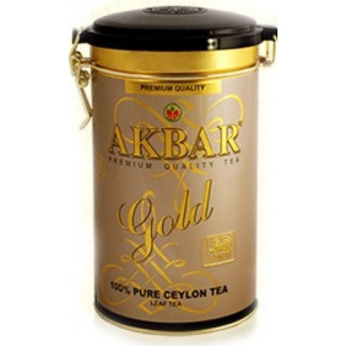 Чай Акбар Голд - отличный подарок для любителей настоящего цейлонского чая