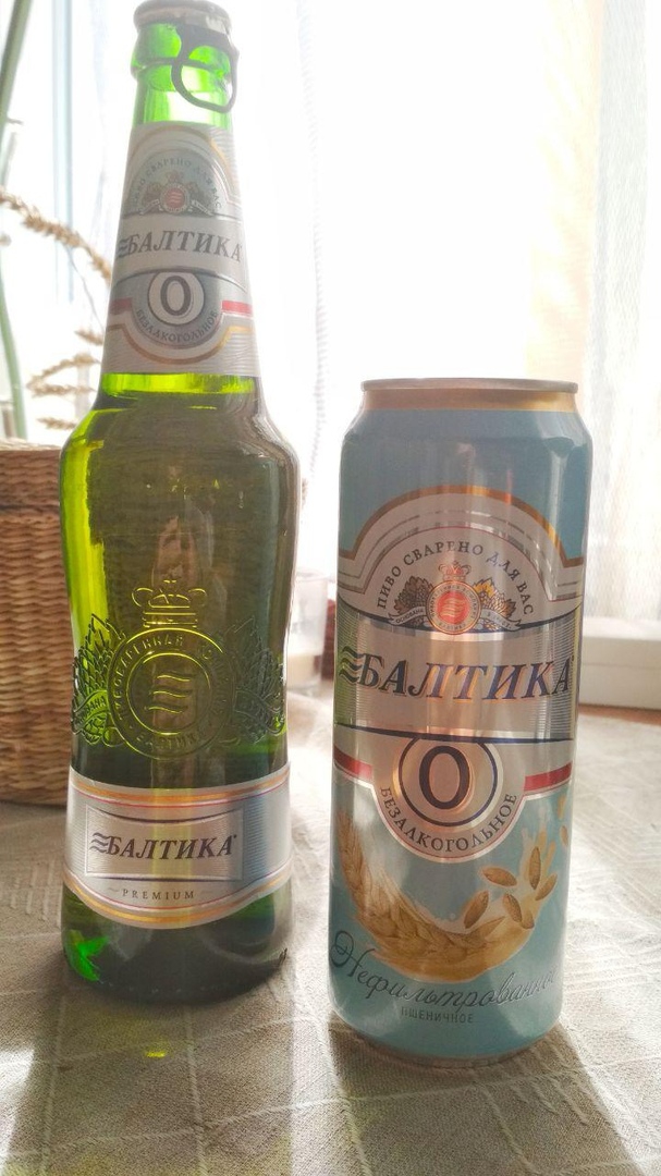 Балтика 0 пшеничное пиво - Самое оно для водителя на природе