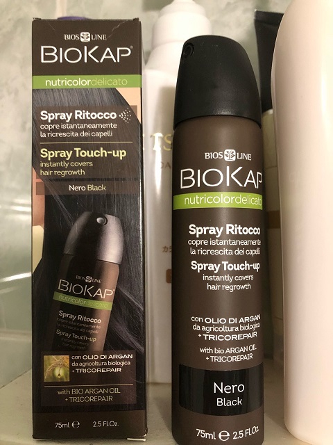 Средство Biokap для закрашивания отросших корней волос