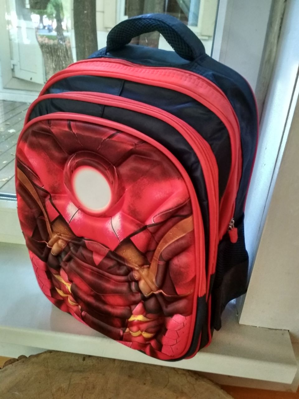 Рельефный 3D-рюкзак Железный Человек