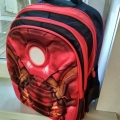 Отзыв о Рельефный 3D-рюкзак Железный Человек: Удобный и очень необычный рюкзак для школы