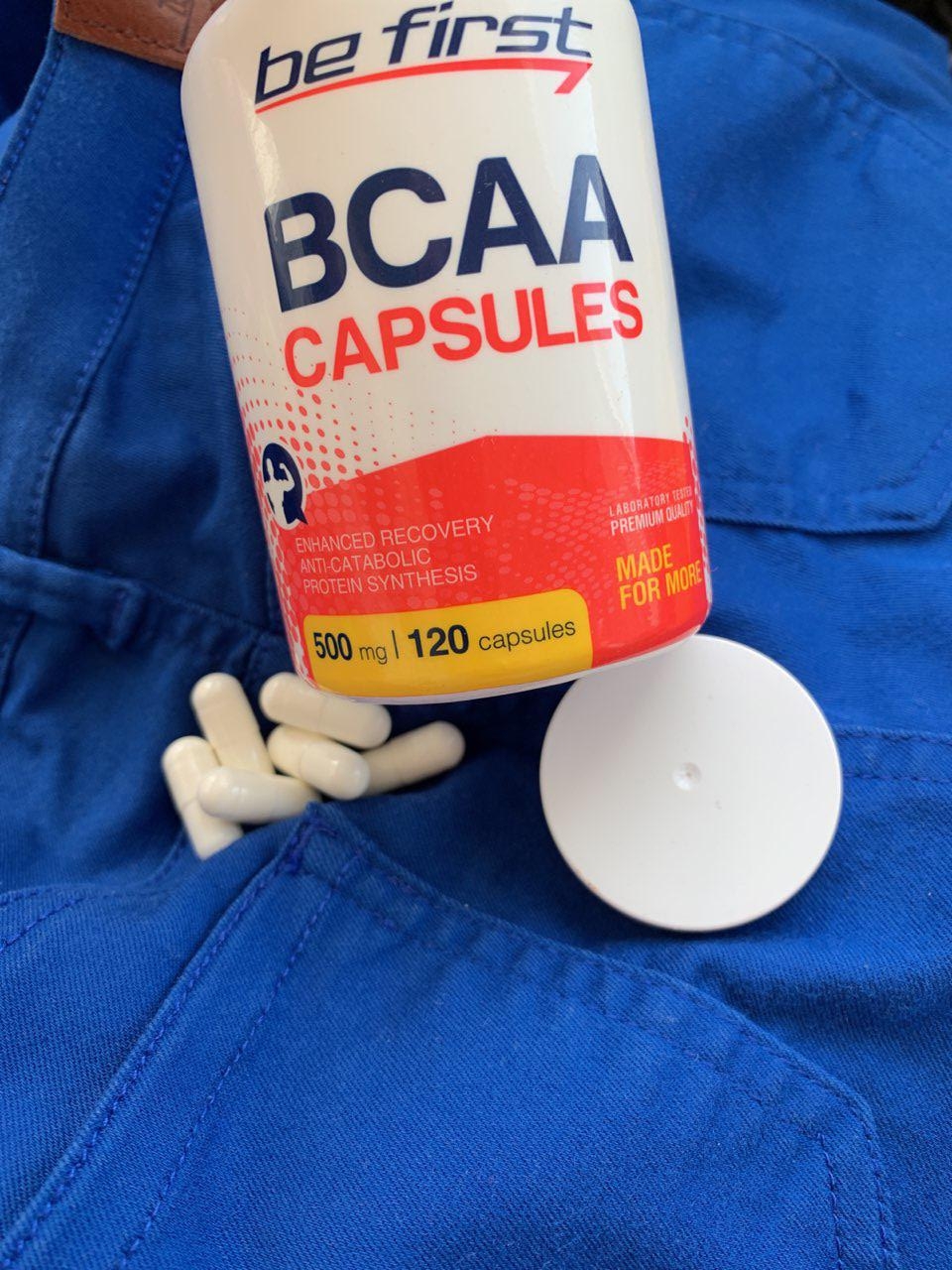 Be First BCAA Capsules 120 капсул - Сушка на этих капсулах