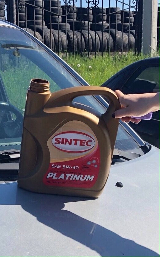 Моторное масло SINTEC - А масло-то хорошее