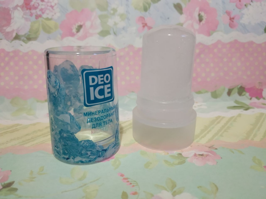 Минеральный дезодорант-кристалл Deo Ice - Защита кристалликов или как перестать источать омбре?!