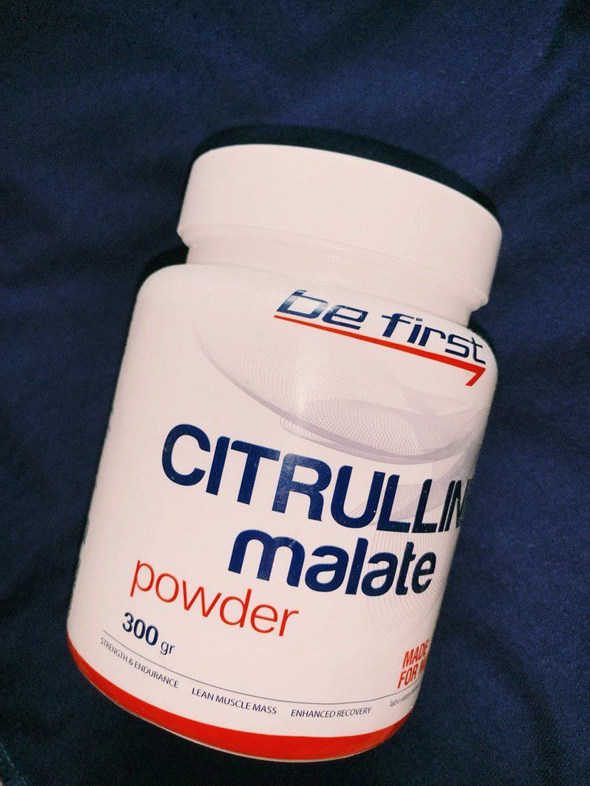 Be first Citrulline Malate Powder - Натуральный не сладкий порошок.