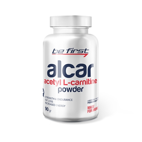 Be First Alcar Powder - Ежедневно дает прибавление к энергии и силам