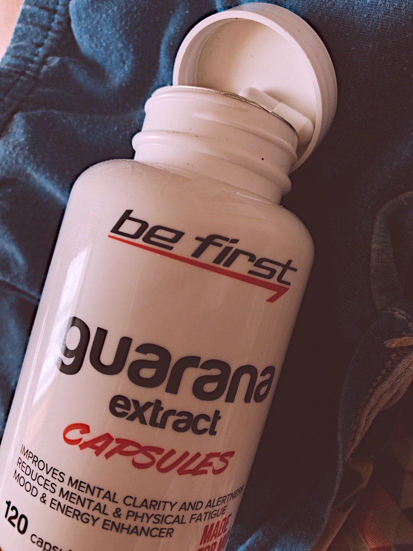 Be First Guarana Extract Capsules - Я покупаю гуарану регулярно
