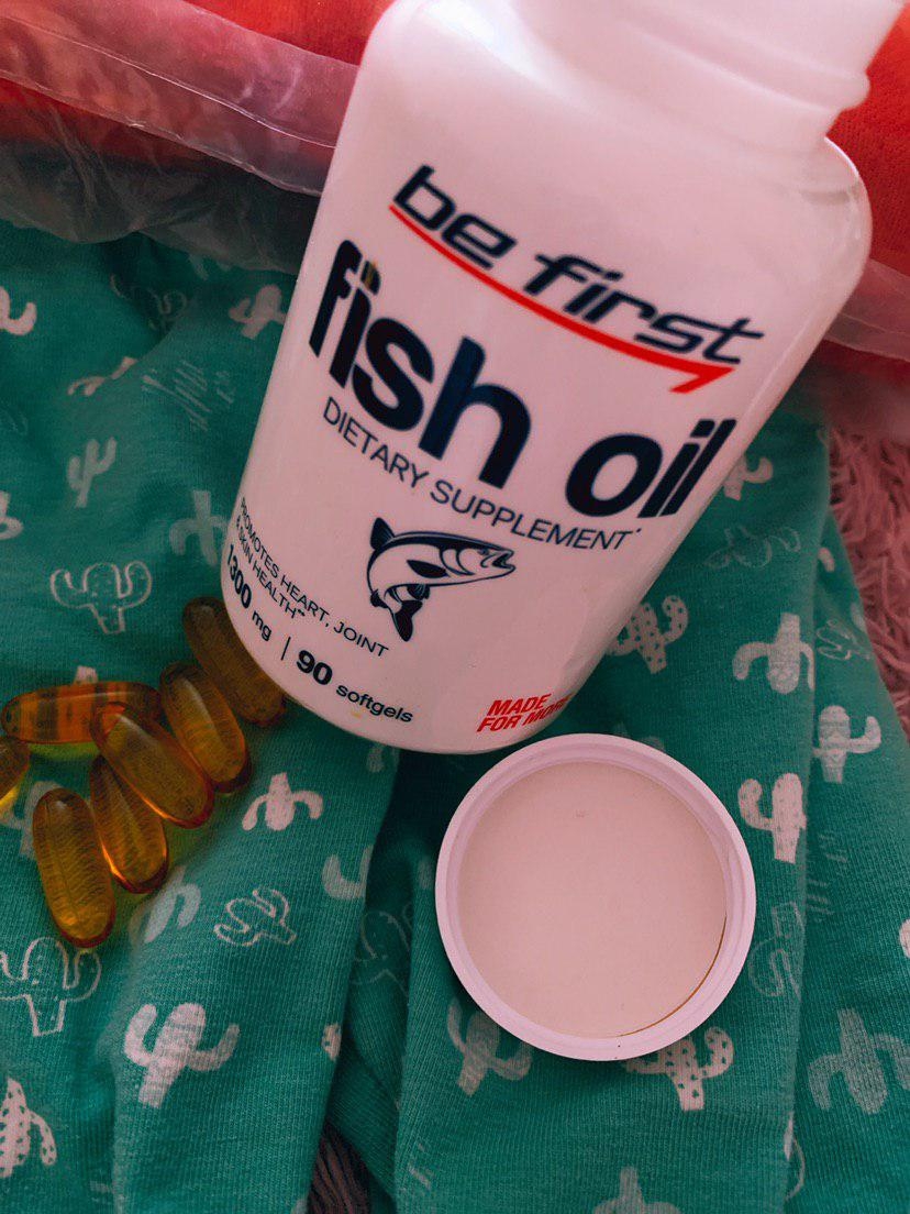 Be First Рыбный жир Fish Oil - стал положительно влиять на организм