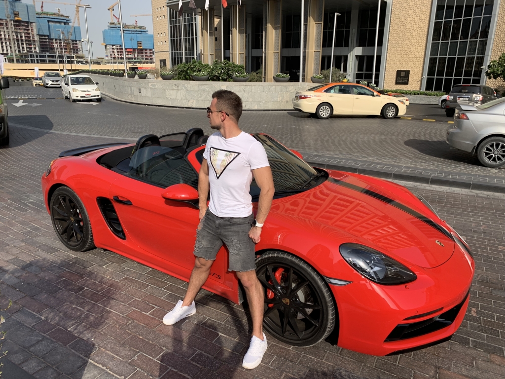 Sibur Cars прокат спорткаров в Дубае - Boxter GTS
