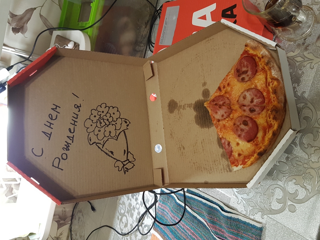 Пицца-фабрика - Спасибо работникам Пицца-фабрики