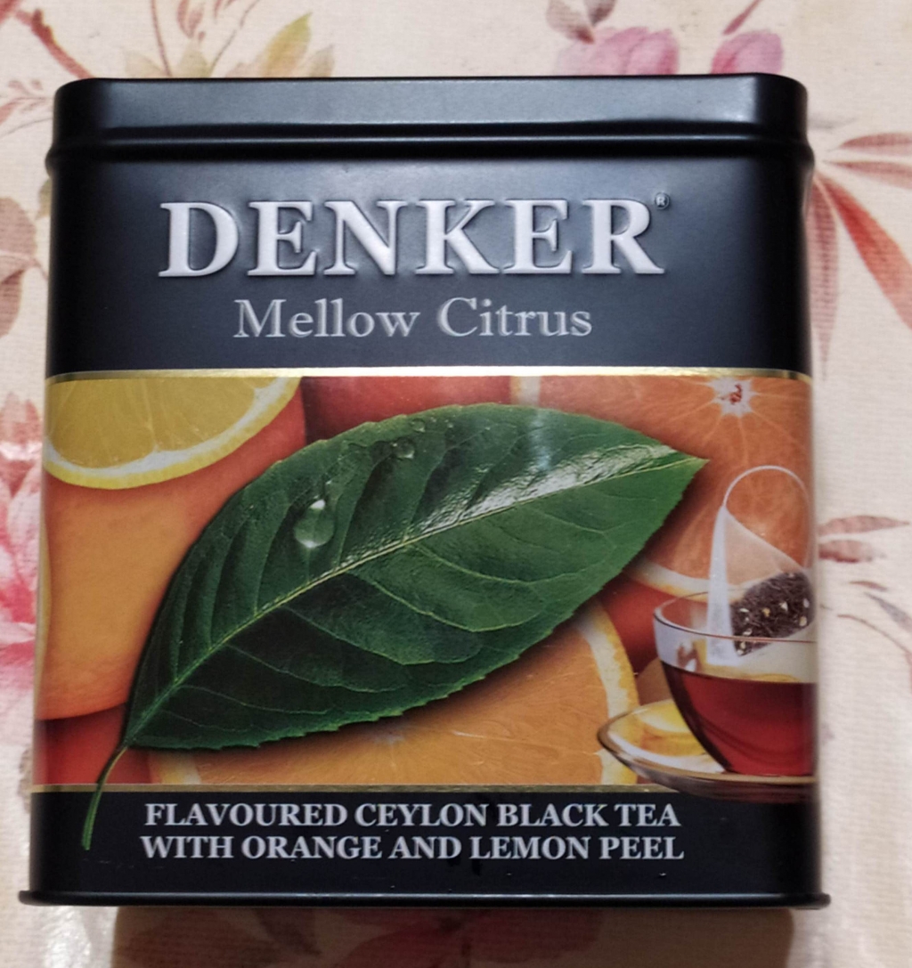 Чай Denker Mellow Citrus - Будем покупать его домой и на работу, особенно на праздники и торжеств
