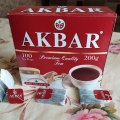 Отзыв о Чай Акбар красно белый: Чай Акбар цейлонский «Красно-белая серия» 100 пакетов