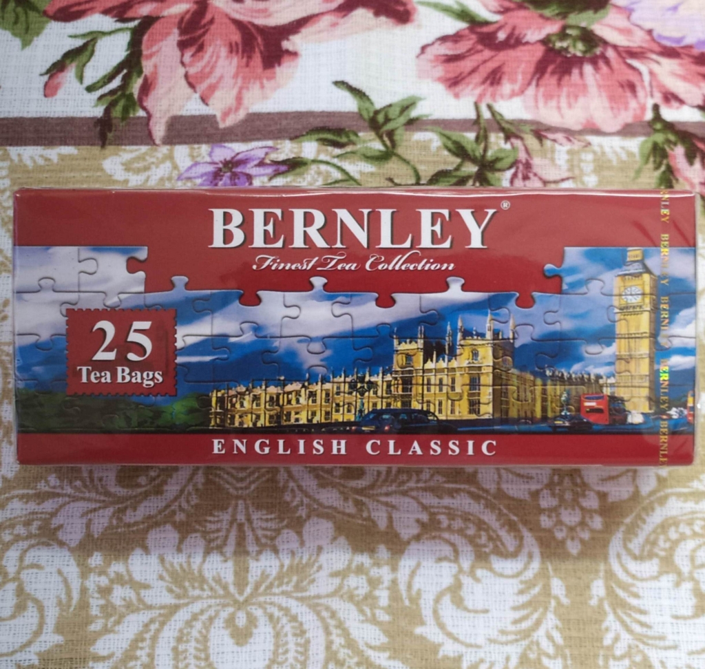 Чай Bernley English Classic в пакетиках - Хороший черный чай для дома и на работу.