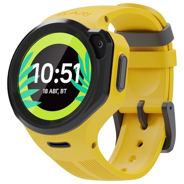 Часы с GPS трекером Elari KidPhone 4GR Yellow (KP-4GR) - Рекомендую к покупке.