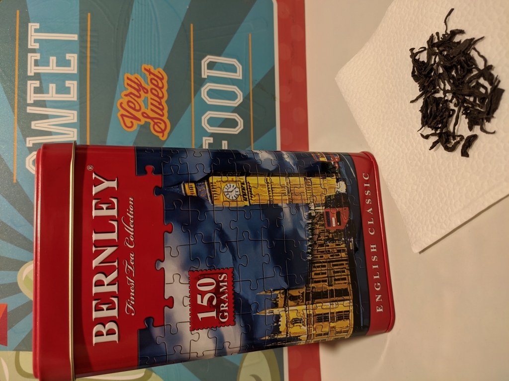 Bernley English Classic листовой 150 г в ж\б - Вкусный чай от Bernley
