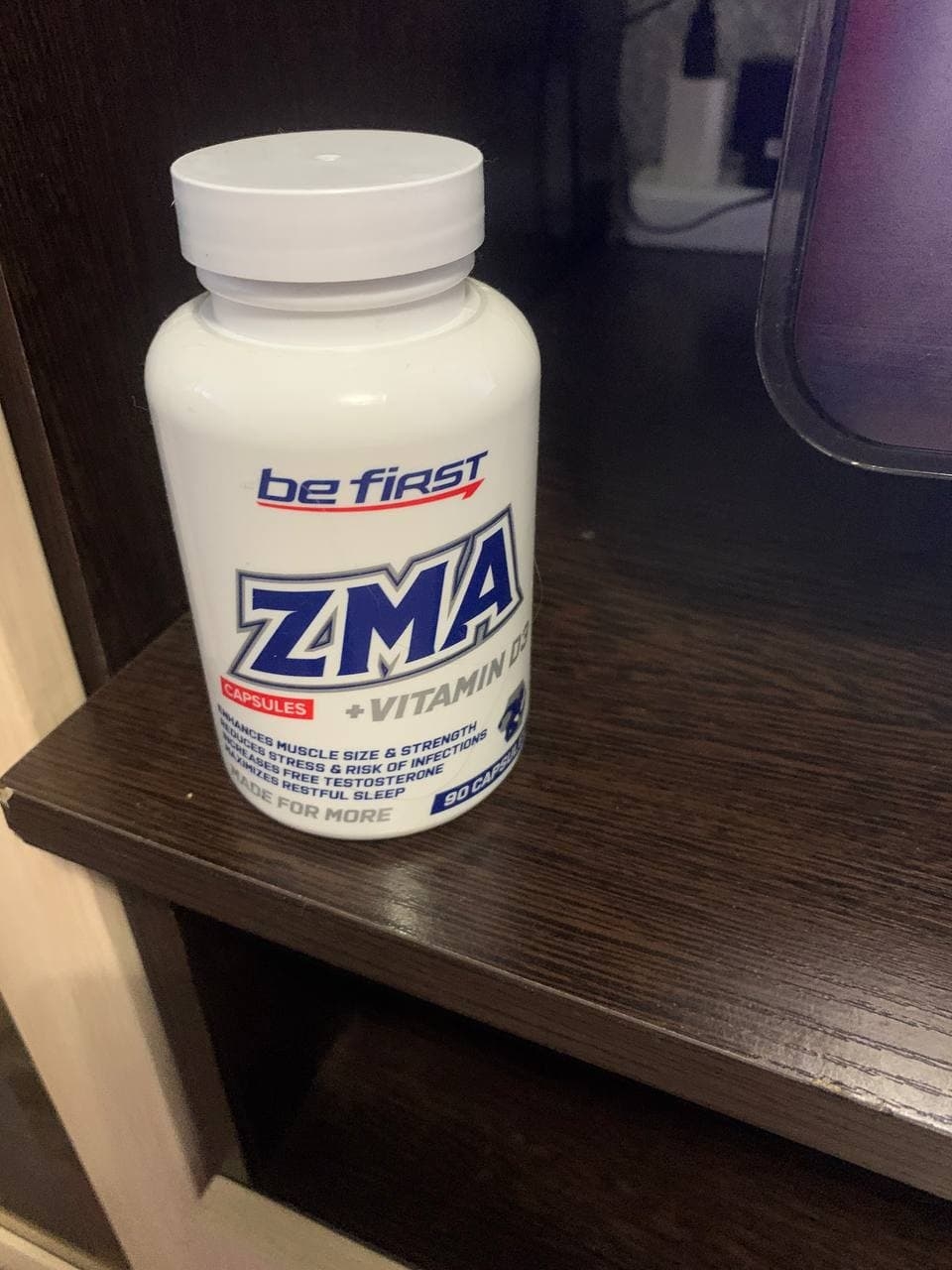 Be First ZMA + vitamin D3, 90 капсул - Для тех кто в спорте
