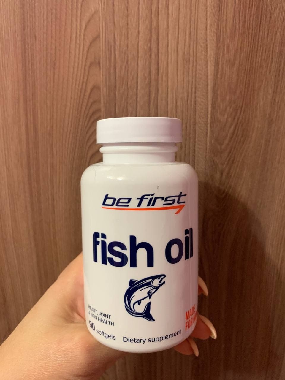 Be First Рыбный жир Fish Oil - Отличный рыбий жир