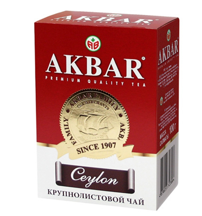 Чай Akbar Сeylon (медаль) крупнолистовой - Напиток приятный  и полезный