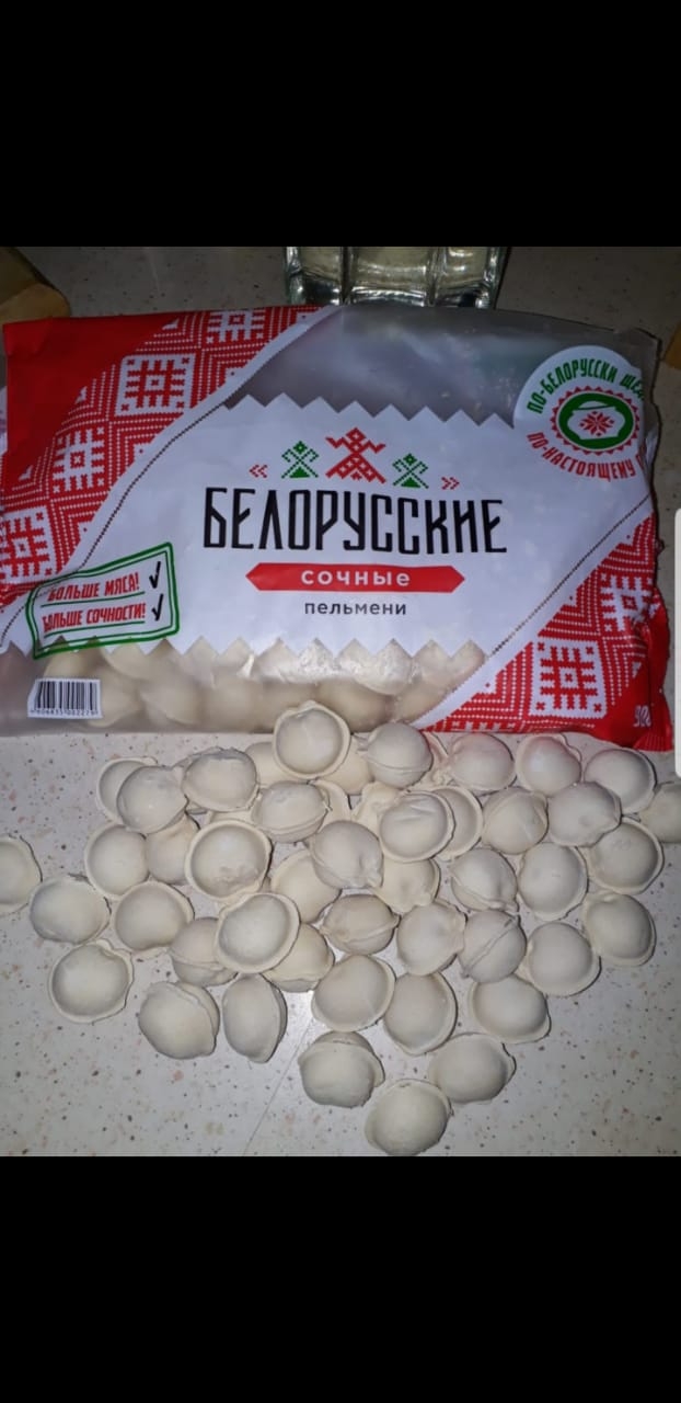 Пельмени "Белорусские сочные" - Неприкосновенный запас в морозилке - пельмени.