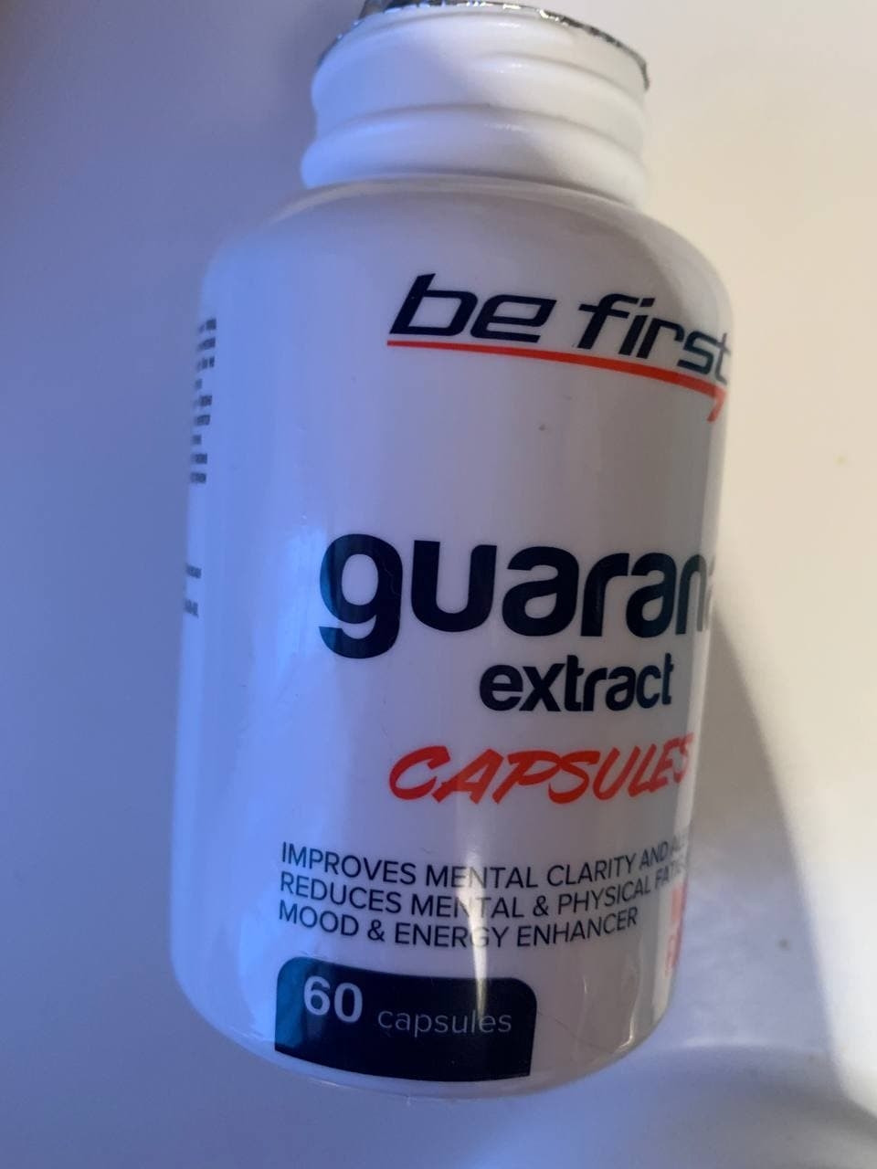 Be First Guarana Extract Capsules - Хорошо работает