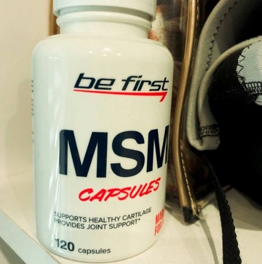 Be first MSM capsules, 120 капсул - Хорошо, что Би Ферст предлагает МСМ отдельно.