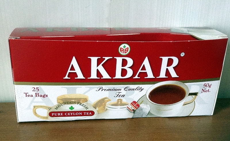 Akbar Limited Edition черный чай в пакетиках - Крепкий и приятный чай