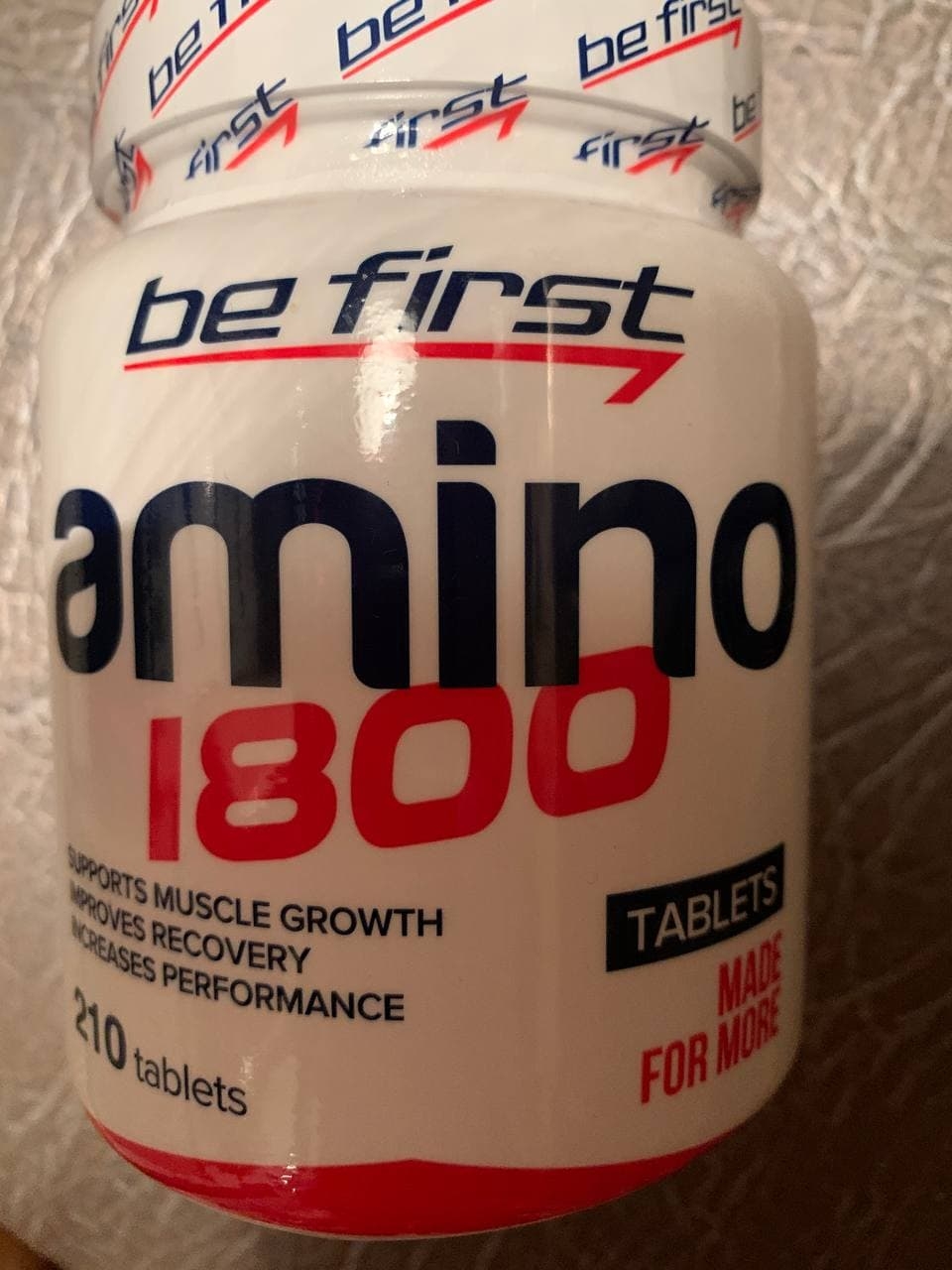 Be First Аминокислоты Amino 1800 210 таблеток - Содержит необходимые аминокислоты
