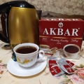Отзыв о Чай Akbar Gold Красно-золотой серии - черный цейлонский в пакетиках: По вкусу и крепости не уступает листовому чаю