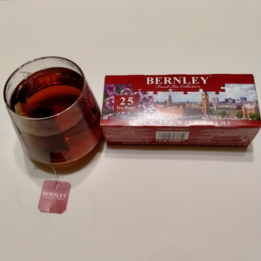 Чай Bernley With Thyme-черный с чабрецом - Очень приятный и оригинальный вкус. Полезный