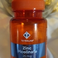 Отзыв о ТЕТРАЛАБ Пиколинат Цинка 25 мг № 60: Недостаток цинка