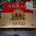 Отзыв о Чай Akbar Gold Красно-золотой серии - черный цейлонский в пакетиках: AKBAR «Gold» очень крепкий и ароматный