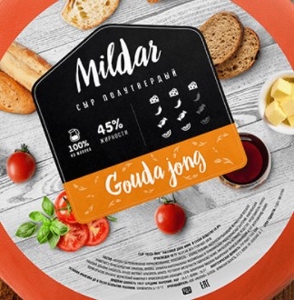 Сыр Gouda от Mildar - Недавно открыла для себя производителя сыра - Милдор.