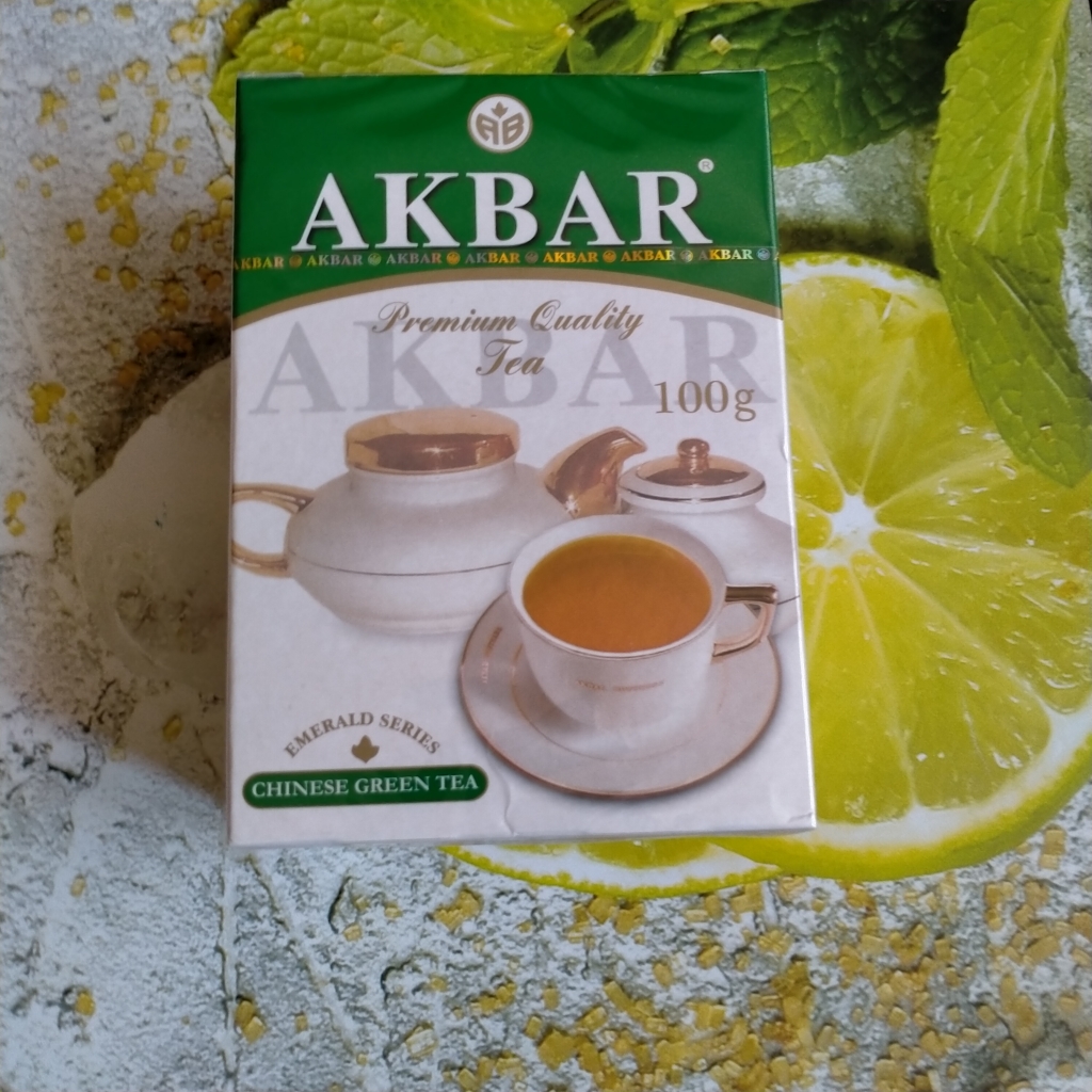 Чай Акбар зеленый - Чай Akbar Китайский зеленый листовой Изумрудная серия