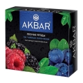 Отзыв о Чай Akbar Лесные Ягоды: Чай черный с ягодами малины и черники, листьями вербены